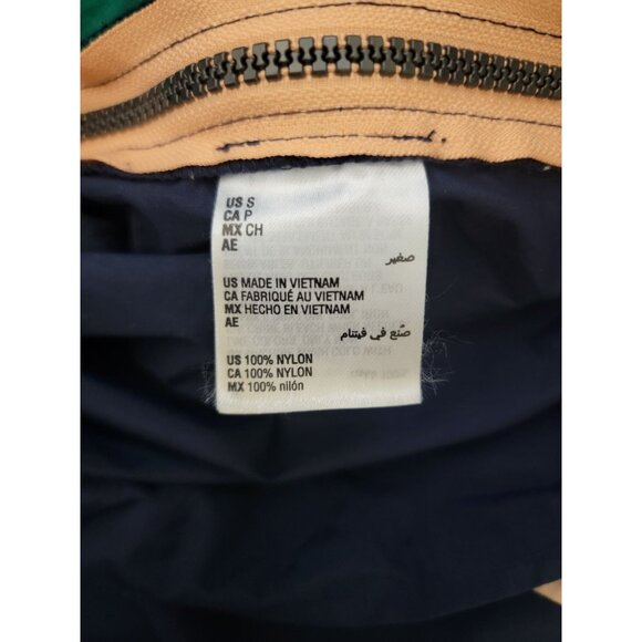 Vintage CLUB ROOM Colorblock Hooded Windbreaker Jacket Anorak Unisex Sz M - Picture 9 of 10